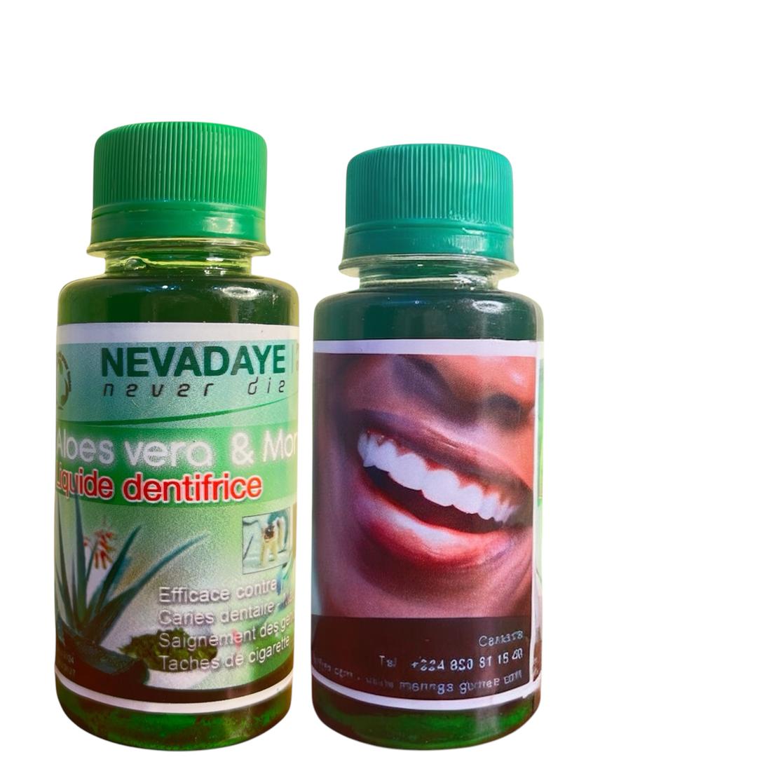 Liquide Dentifrice au Moringa et Aloe Vera 5 BOITTE