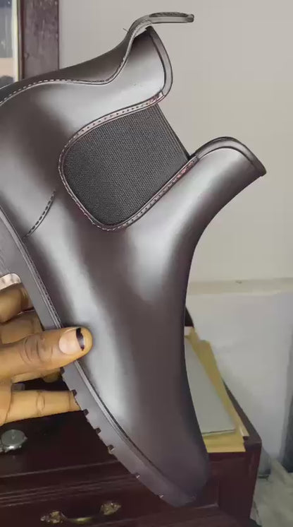 CHAUSSURE TOP POUR LA PLUIE